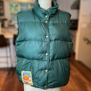 L.L. Bean Men’s Vintage Down Puffer Vest Upcycled